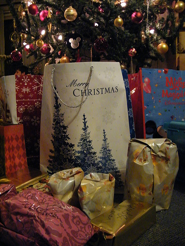 Day 28 - Unwrapping Christmas gifts