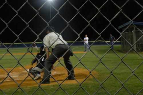 umpire behind the plate