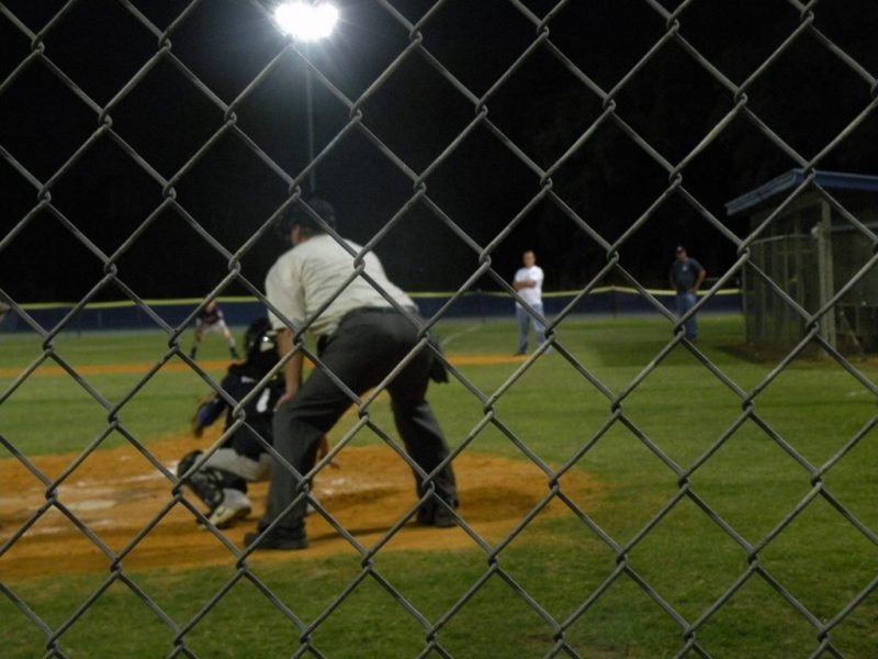 umpire behind the plate