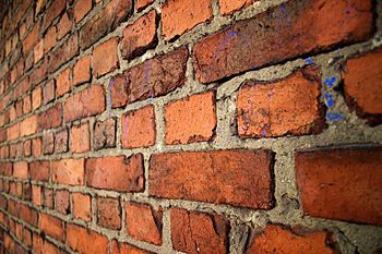 Brick wall