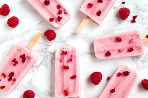 strawberry popsicles