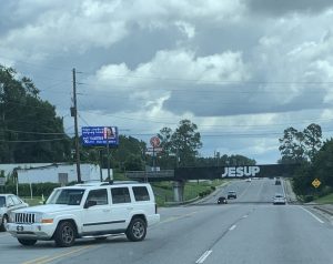 Bridge with town name Jesup